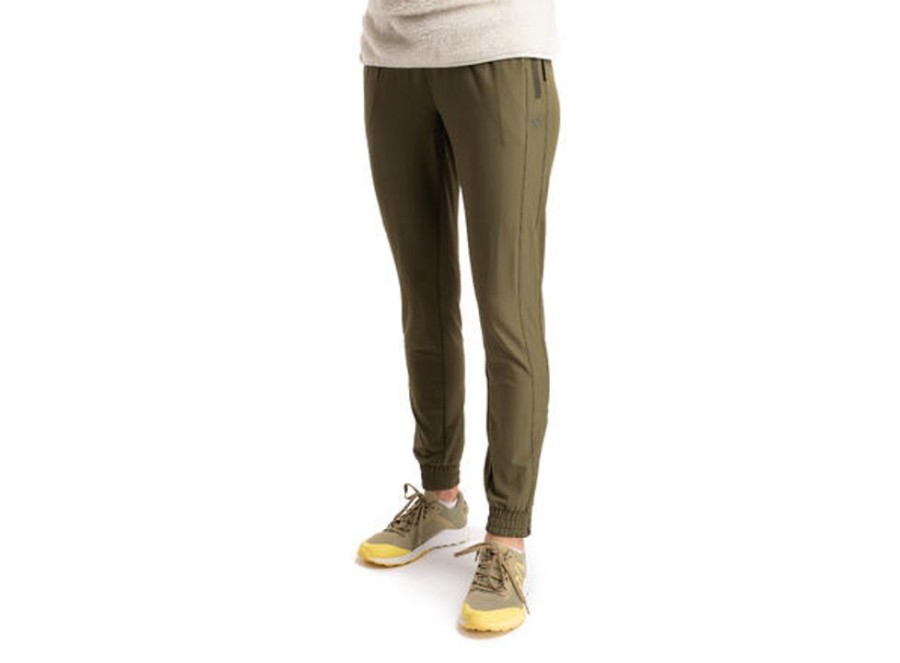 Dame Twentyfour Bukser | Mellow Ls Jogger D M Oliven 38