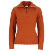 Dame Twentyfour Genser | Finse Una Knit Sweater D Cognac 36