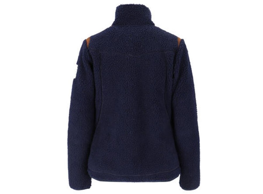 Dame Twentyfour Jakker | Finse Sherpa Fleece D Blekkbla 38