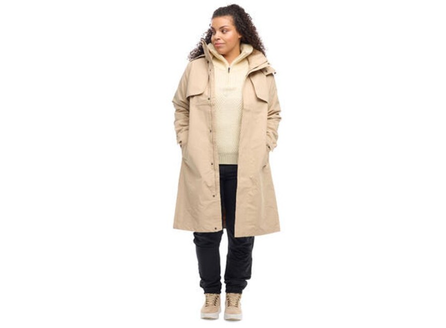 Dame Twentyfour Jakker | Mode 2L Trench D Sand 38