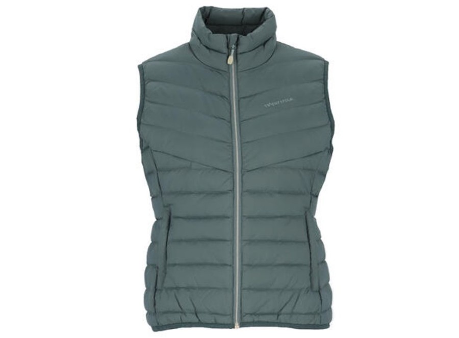 Dame Twentyfour Vest | Finse Sl Dunvest D Mellomgronn 38