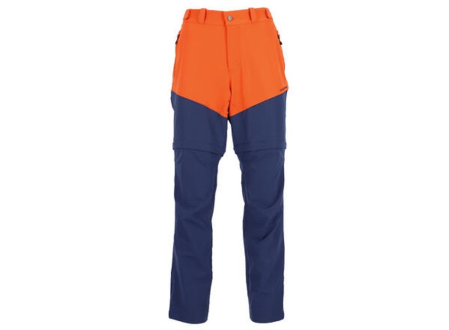 Herre Twentyfour Bukser | Flam Zip Off Bukse H Rodorange L