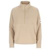 Dame Twentyfour Genser | 1222 Lt Hz Fleece D Sand 42