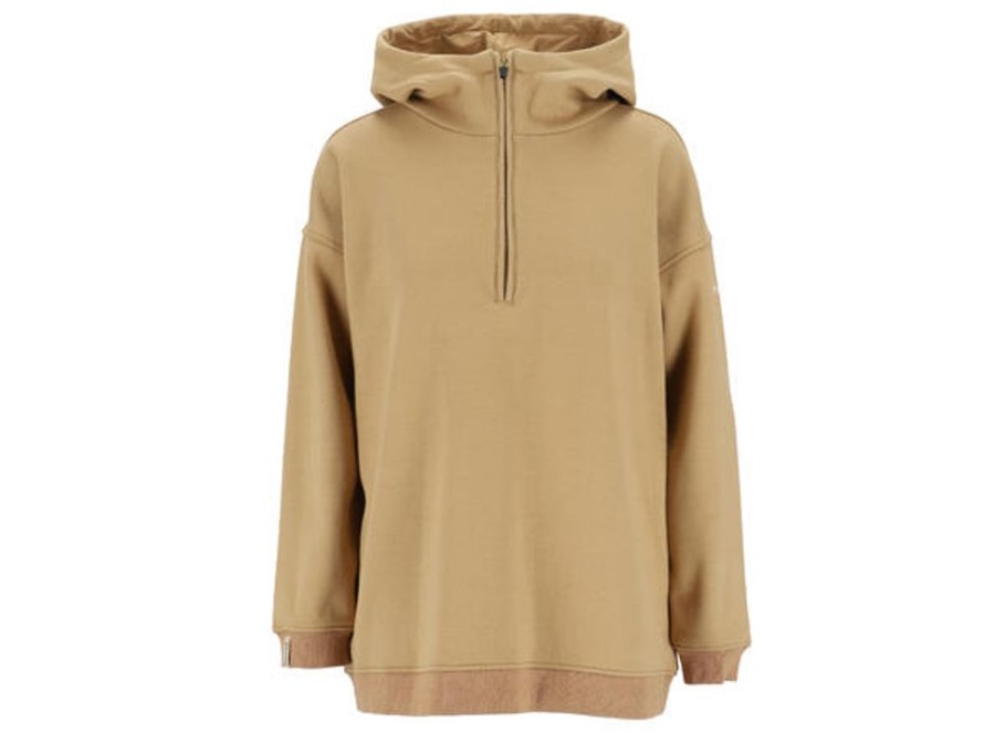 Dame Twentyfour Genser | Mellow Hoodie D Lys Brun 36