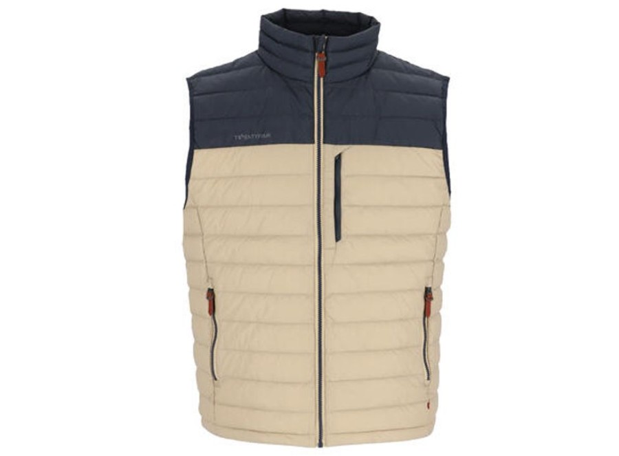 Herre Twentyfour Vest | Finse Kollen Dunvest H Sand L