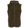 Dame Twentyfour Vest | Mode Pile Vest D M Oliven 38